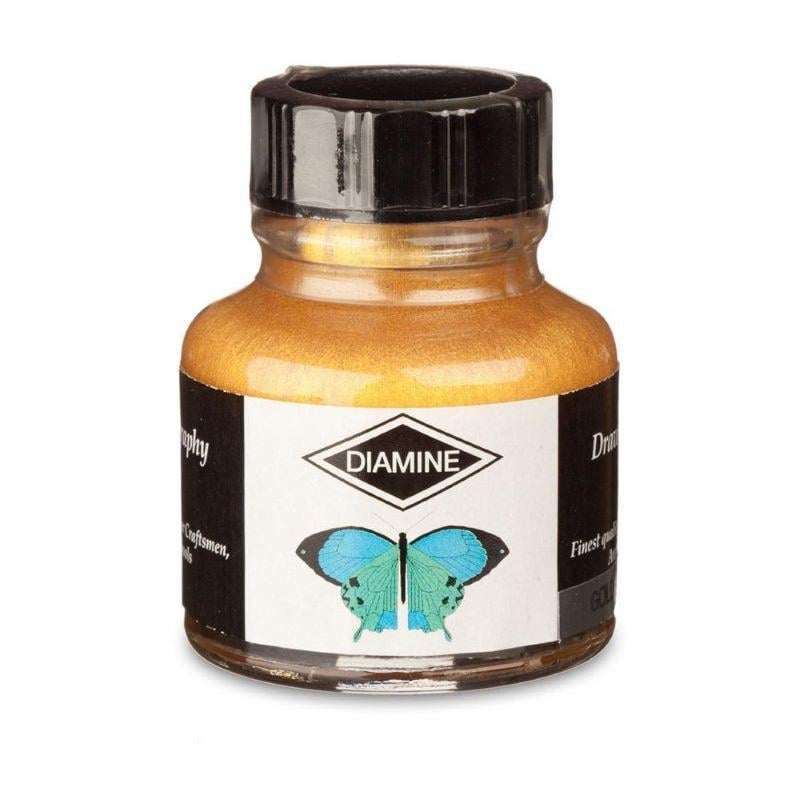 Diamine Kaligrafi Mürekkebi Altın 30 ml