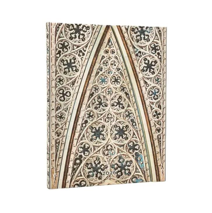 Paperblanks 2026 English Diary  Vault of the Milan Cathedral Ultra Hor Ajanda