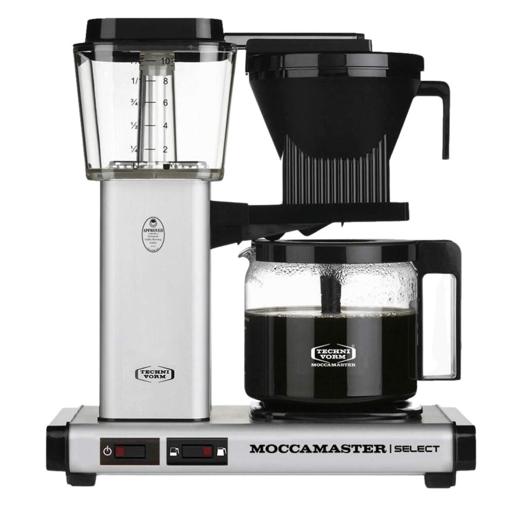 Moccamaster KBG Select Filtre Kahve Makinesi Mat Gümüş
