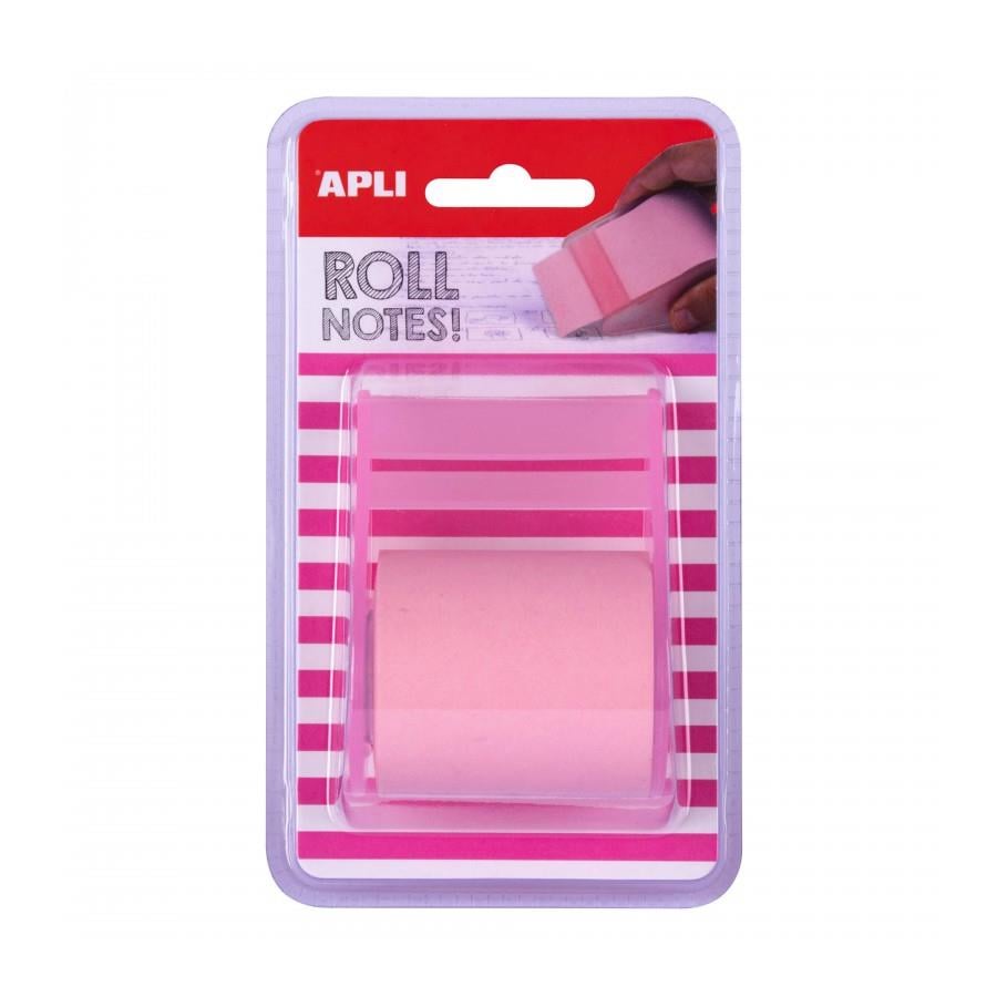 Apli Kendinden Yapışkanlı Rulo Post it 50 mm x 8 m Pembe