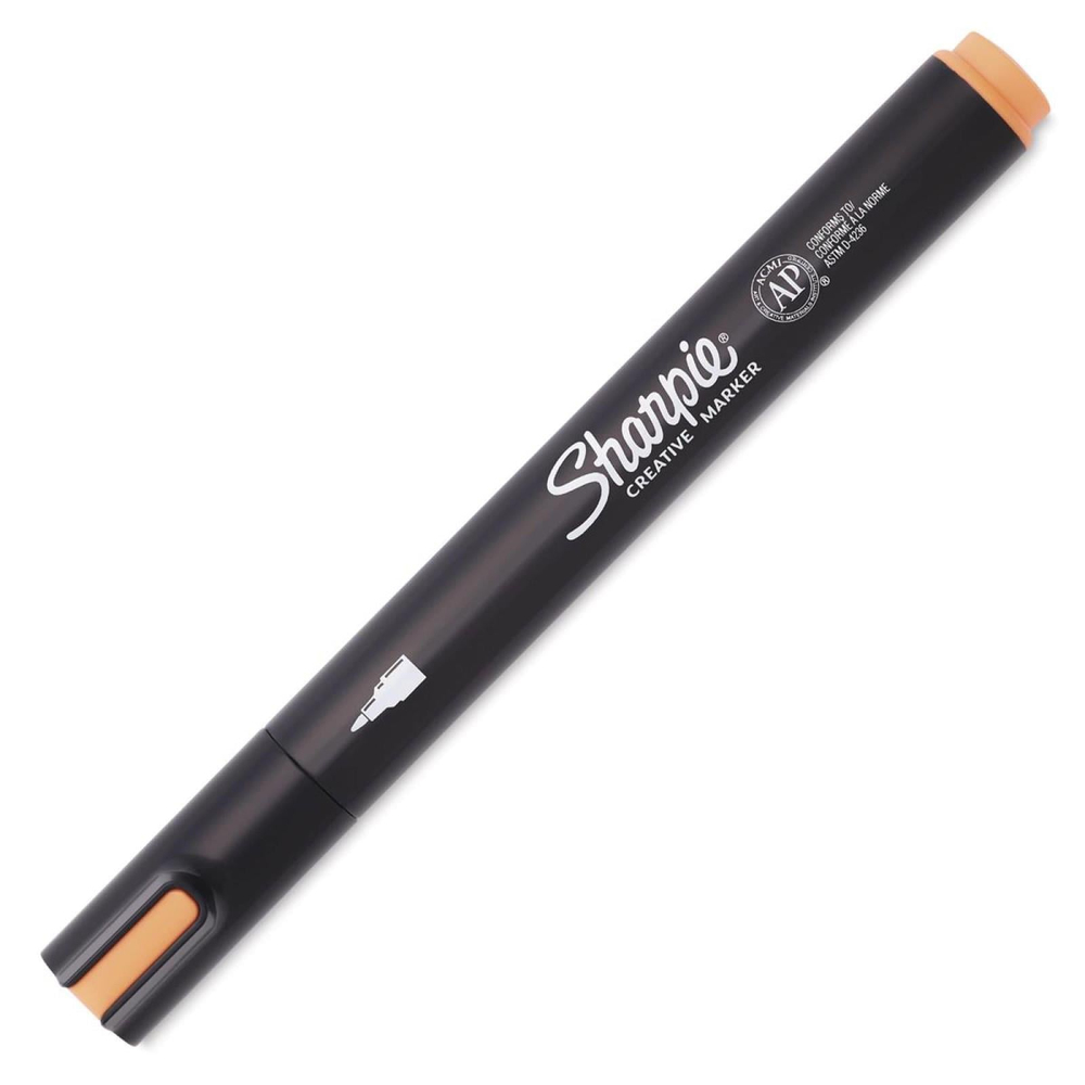 Sharpie Creative Akrilik Yuvarlak Uçlu Çizim Kalemi - Turuncu