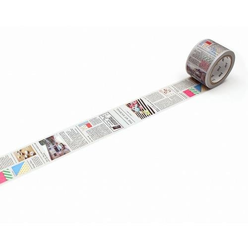 Kamo-i Masking Tape mt ex-English-language newspaper 30mm × 7m
