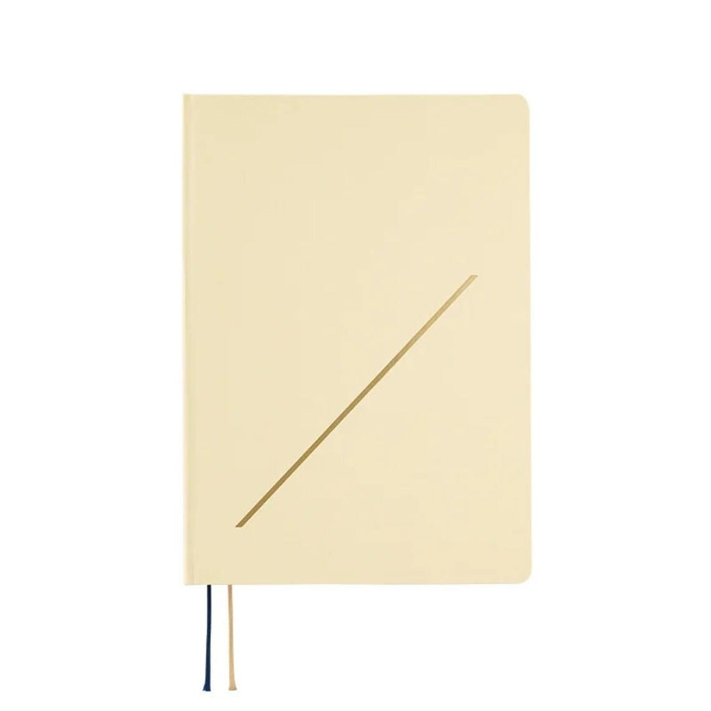 Hobonichi Techo 2024 Slash (Ivory) HON / A5 Size / Daily / Jan start / Mon start - Japanese Edition