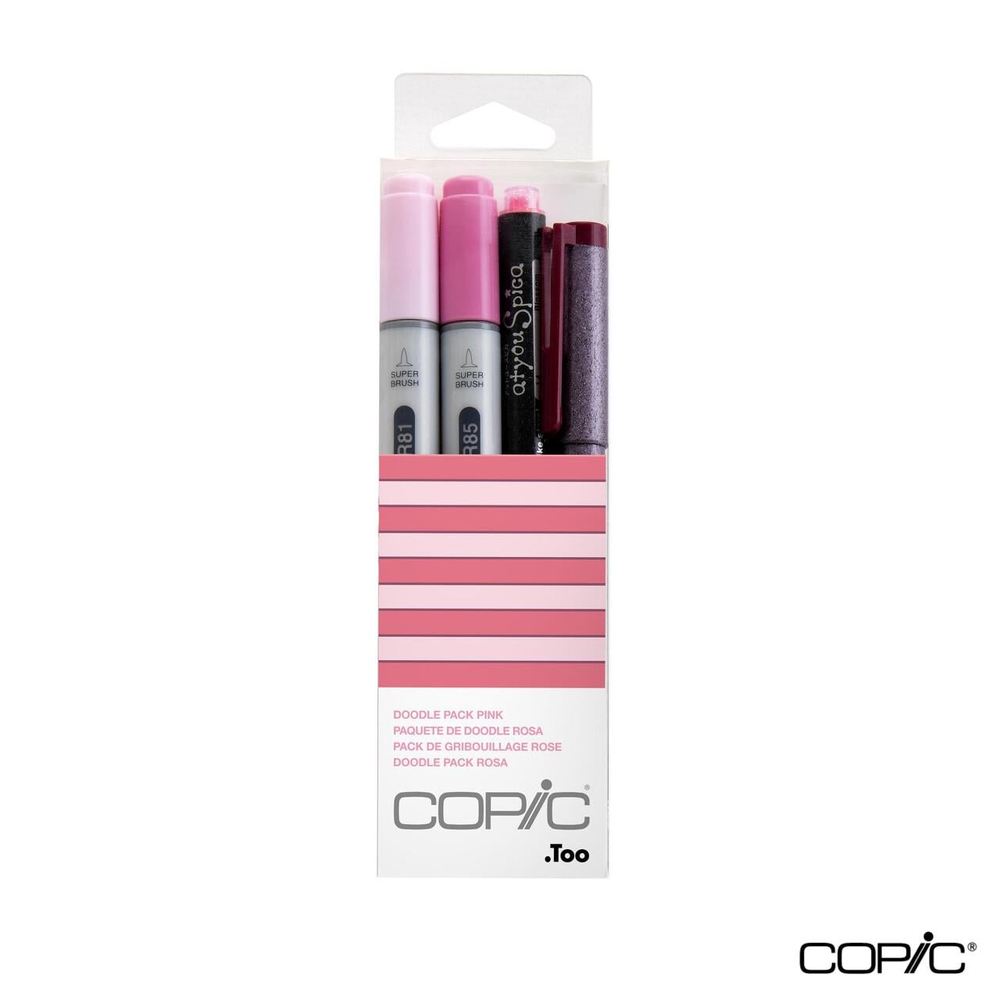 Copic Ciao Doodle Pack Pink 4'lü Çizim Kalemi Seti 