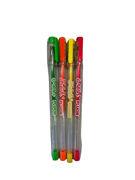 Apli  Fresh Fluor Neon Renkli Jel Kalem