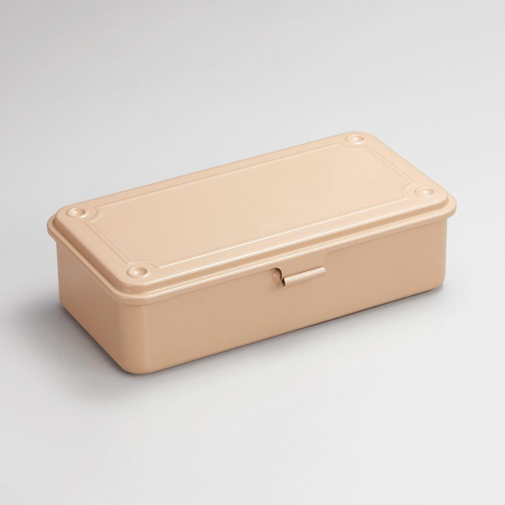 Toyo Steel T-190 Tool Storage Box Metal Saklama Kutusu Beige