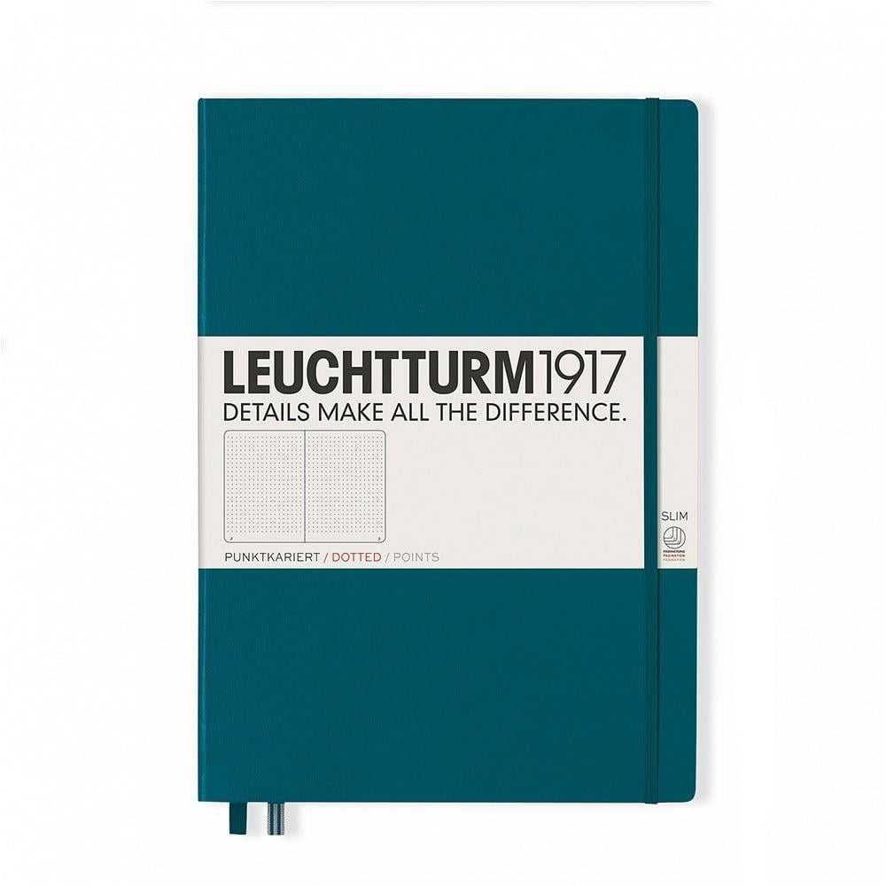Leuchtturm1917 Master Slim A4+ Noktalı Defter Pacific 359790