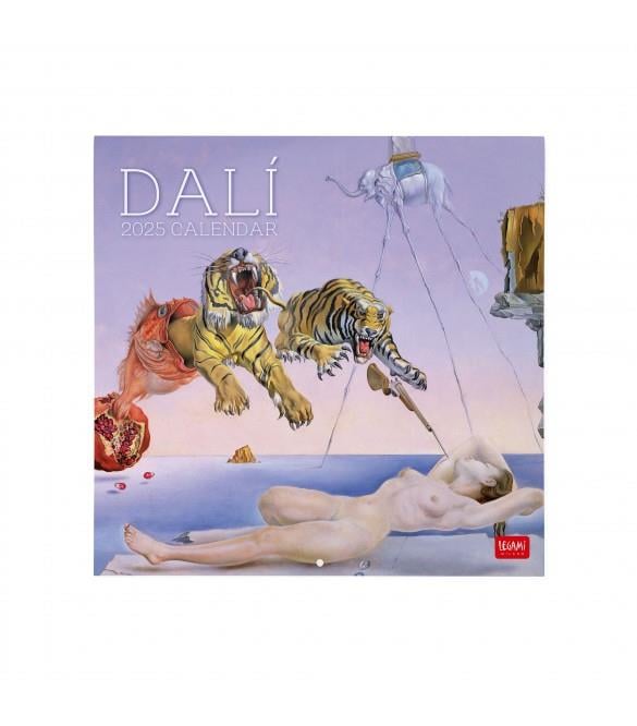 Legami 2025 Salvador Dali Wall Calendar 30 x 29 cm Duvar Takvimi