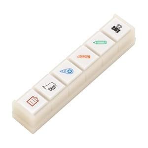 KODOMONO KAO Pochittoh Six Stamp  stationary