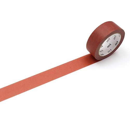 Kamo-i Masking Tape  15mm×7m Red Tea