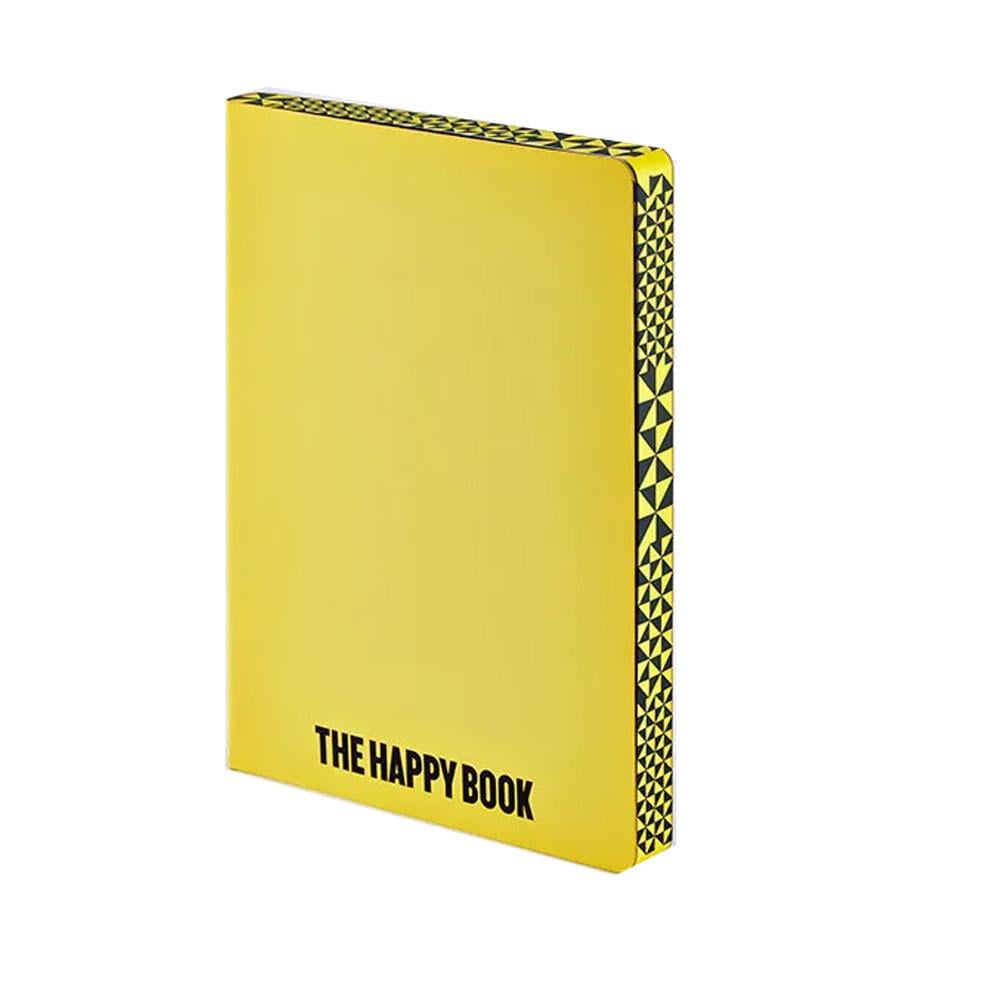 Nuuna L Gri Noktalı Defter Happy Book by Stefan Sagmeister 