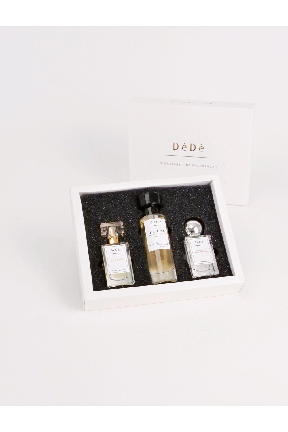 DeDe Candle & Wellness Studio İmza Koku Seti | 3'lü Saç ve Vücut Parfümü Seti