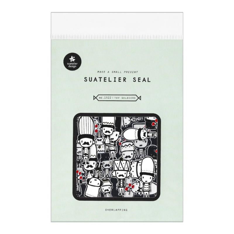 Suatelier Seal Toy Soldiers Sticker Seti