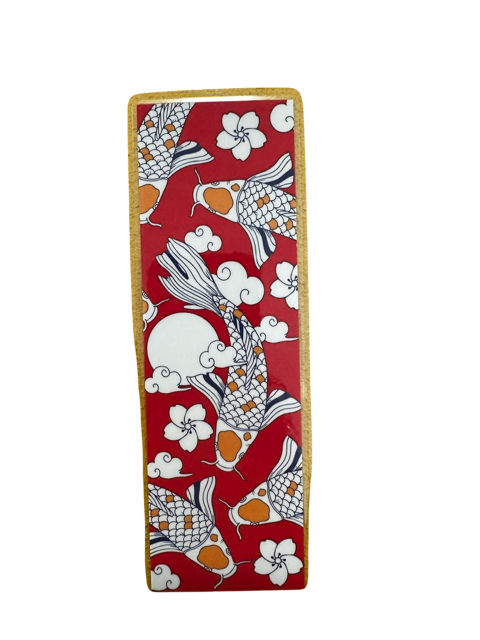 Red Theme Koi Kitap Ayracı 