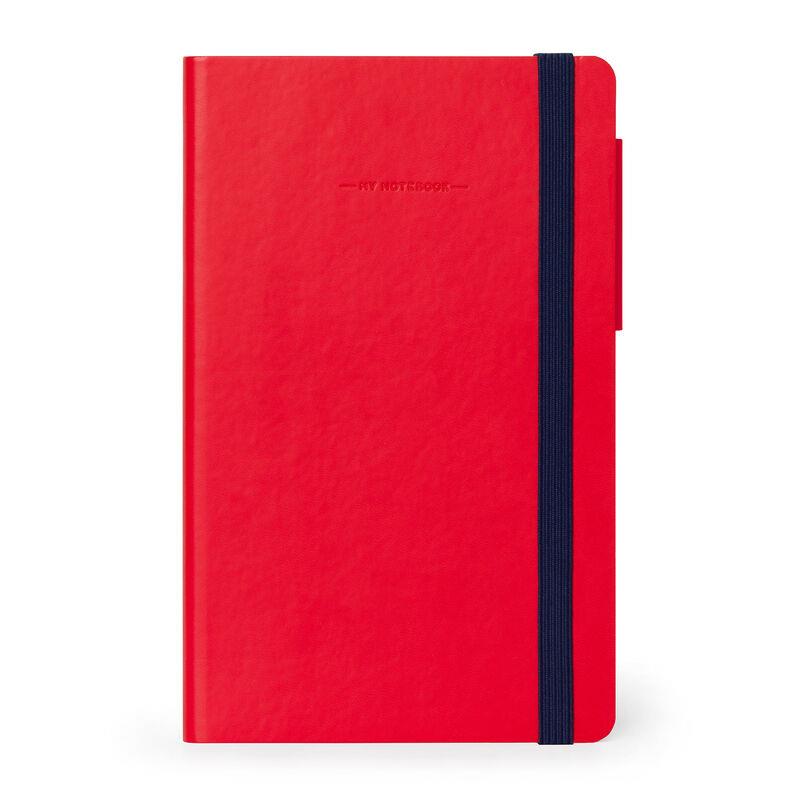 Legami My Notebook Medium Çizgili Kırmızı
