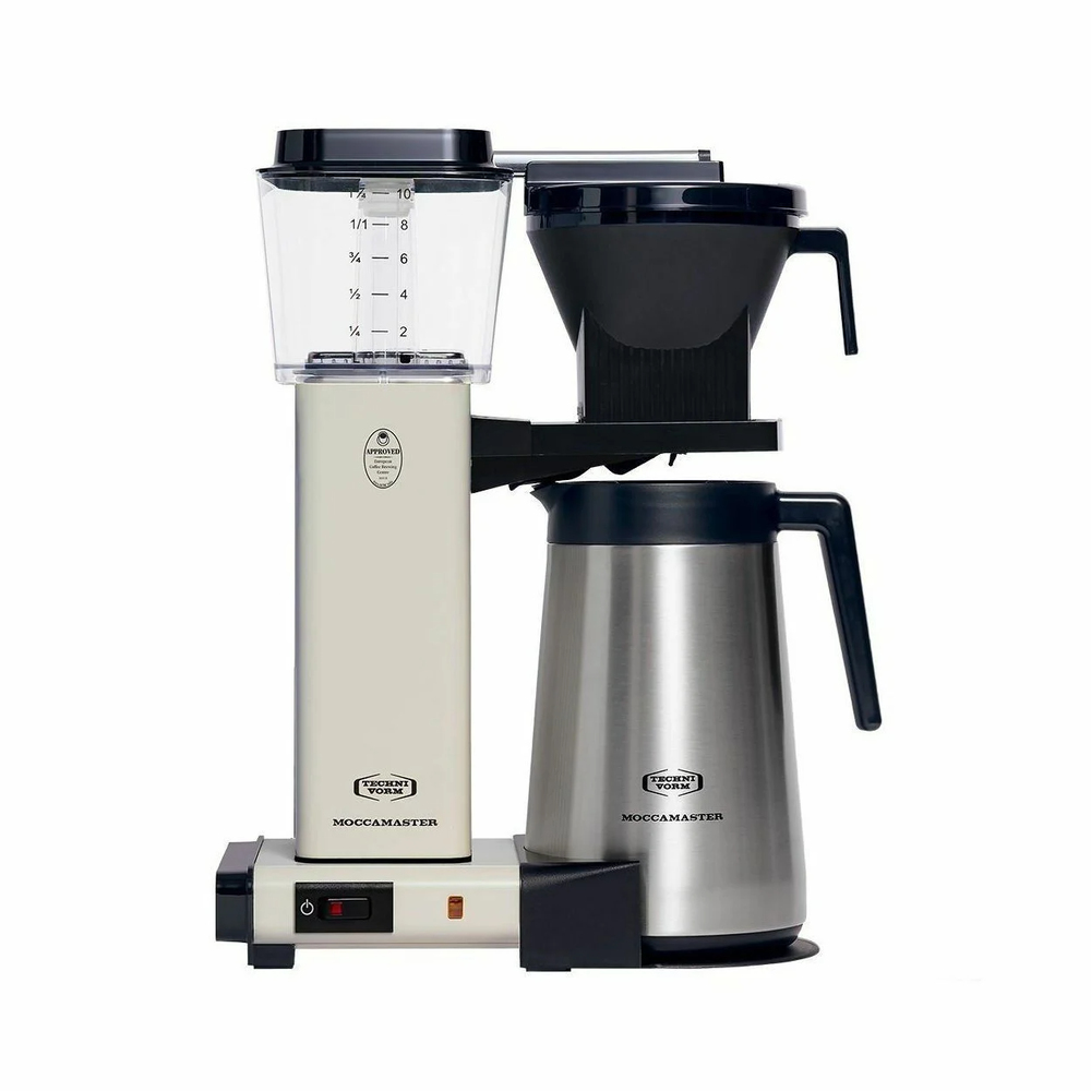 Moccamaster Filtre Kahve Makinesi - Termoslu Off White 79404-OW