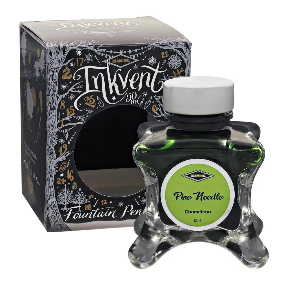 Diamine Inkvent Black Edition Collection Şişe Mürekkep 50ml Pine Needle