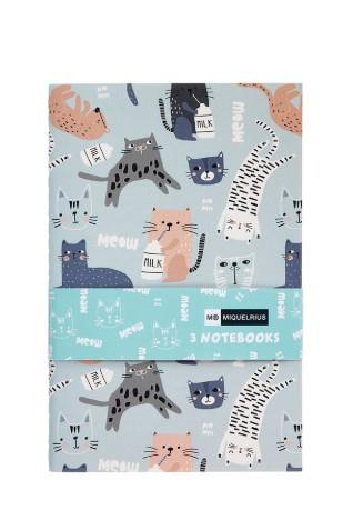Miquelrius Cat A6 3'lü Defter Seti