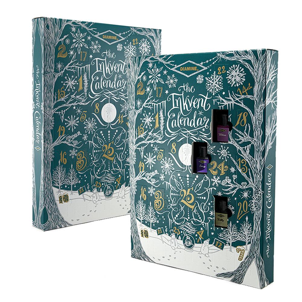 Diamine Inkvent Calendar 2025 Teal Edition Mürekkep Takvimi