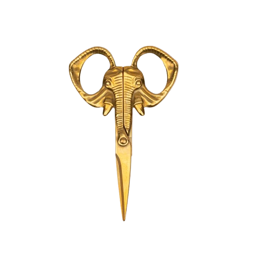 Suck Uk Elephant Fil Kafası Pirinç Makas