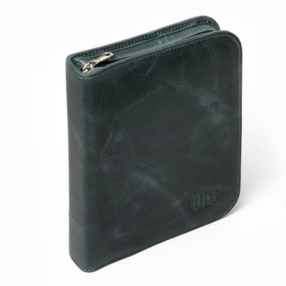 Carens Crazy 20li Hakiki Deri Kalem Çantası Koyu Yeşil K2008