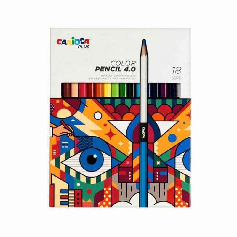Carioca Plus 4.0 Kuru Boya Kalem Seti 18'li   