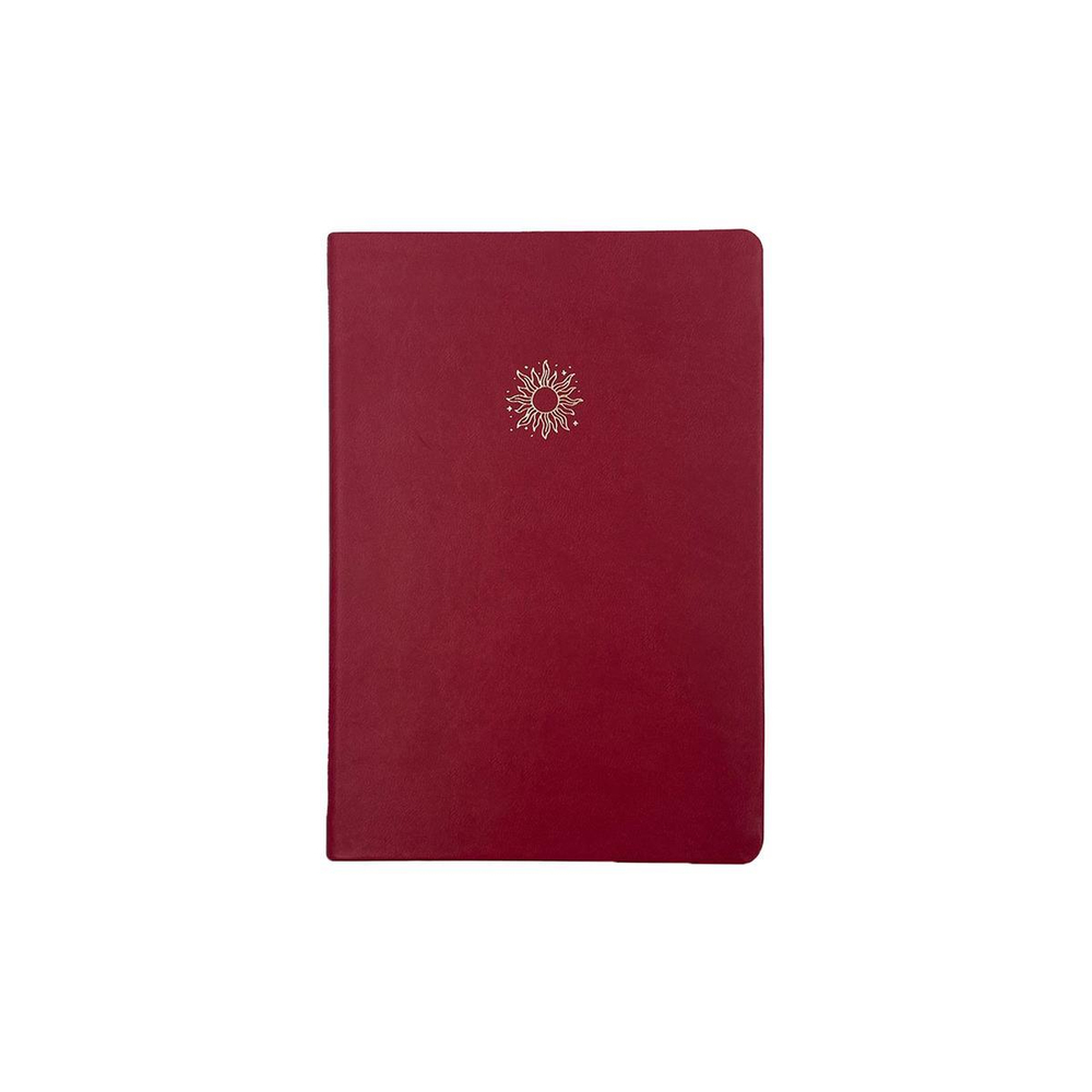Keskin Color 13.5x19.5 Termo Deri Çizgili Flexy Defter Winner - Kırmızı
