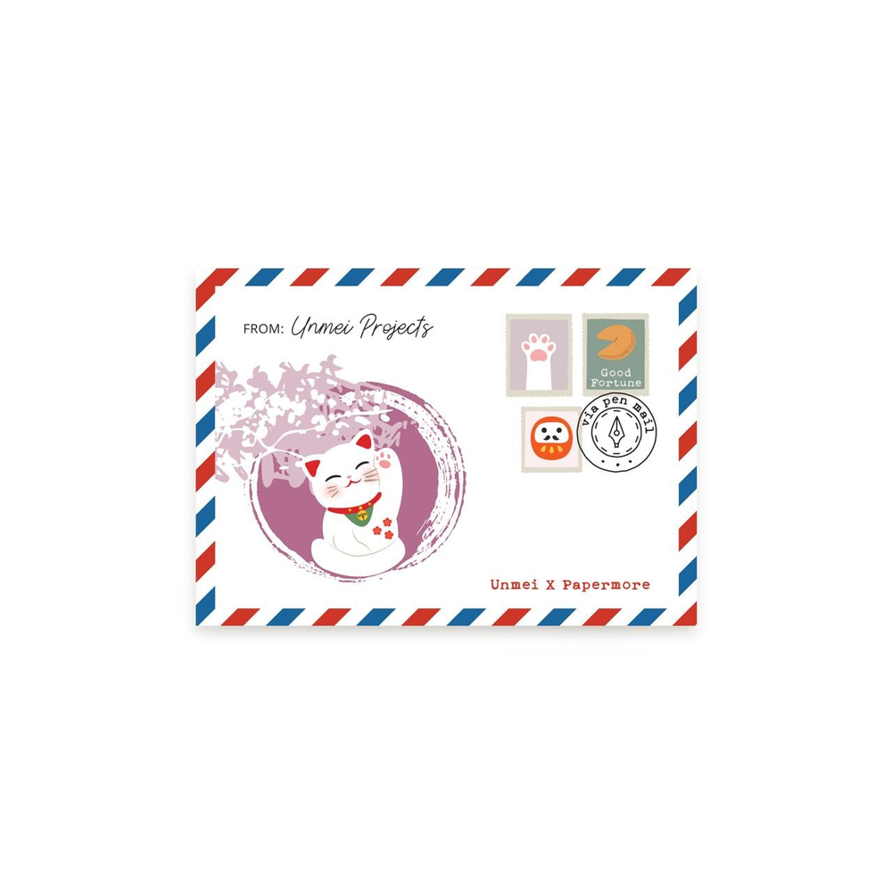 Unmei Projects Good Luck Kartpostal