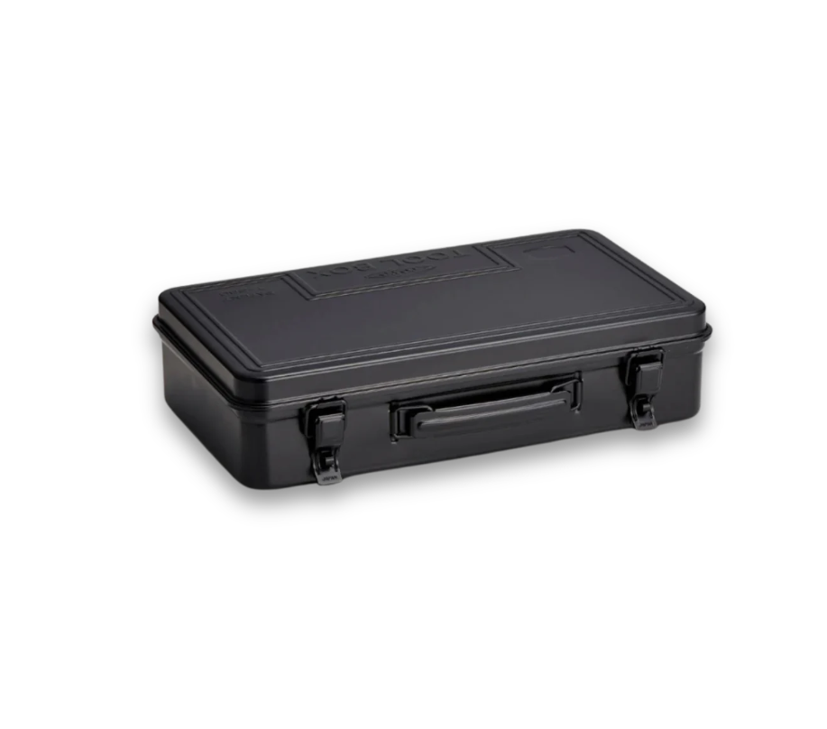 Toyo Steel T-360 Tool Storage Box Siyah Metal Saklama Kutusu