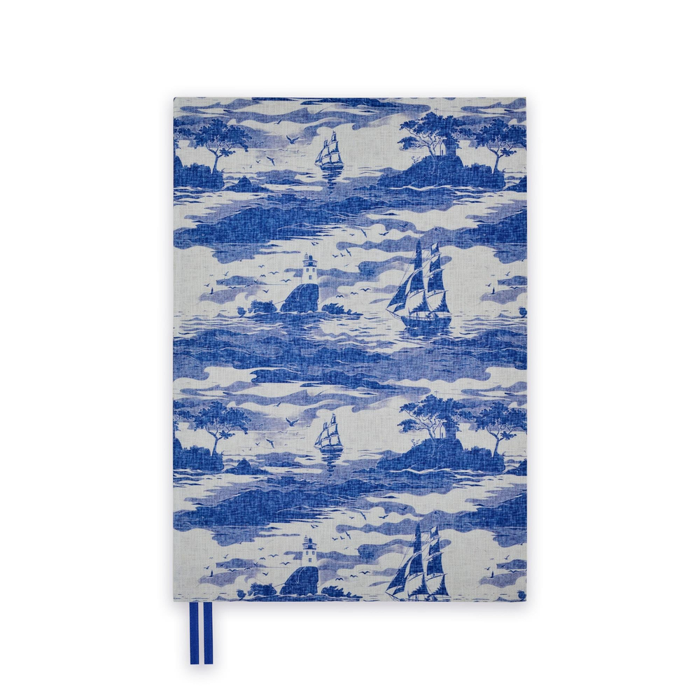EPISODE TO THE SHORE ISLAND SAILS A5 FLEX LINEN NOTEBOOK