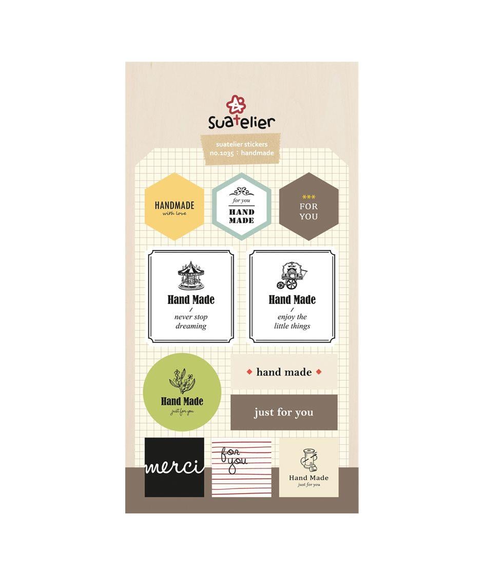 Suatelier Deco Sticker Handmade