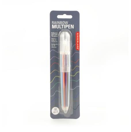 Kikkerland Rainbow Multi 10'lu Tükenmez Kalem 