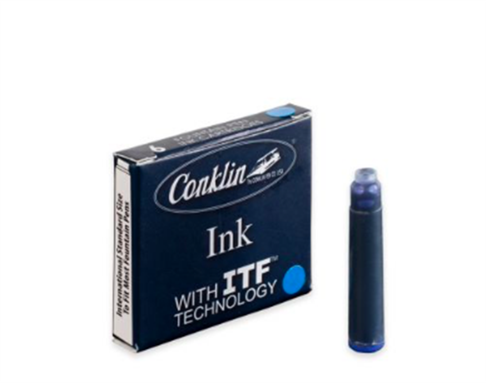 Conklin Kartuş 6'lı Siyah