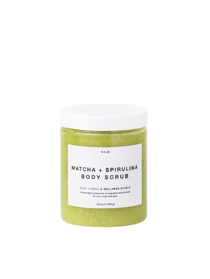 Matcha + Spiriluna | Calming Vücut Peelingi