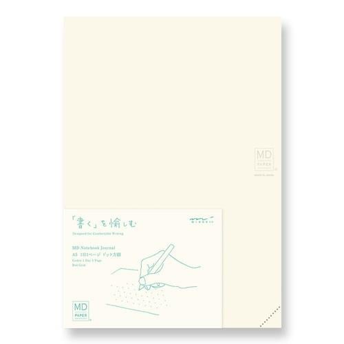 Midori MD Paper – Codex Journal 1 Day 1 Page – Noktalı Mesh A5 Defter 15312-006