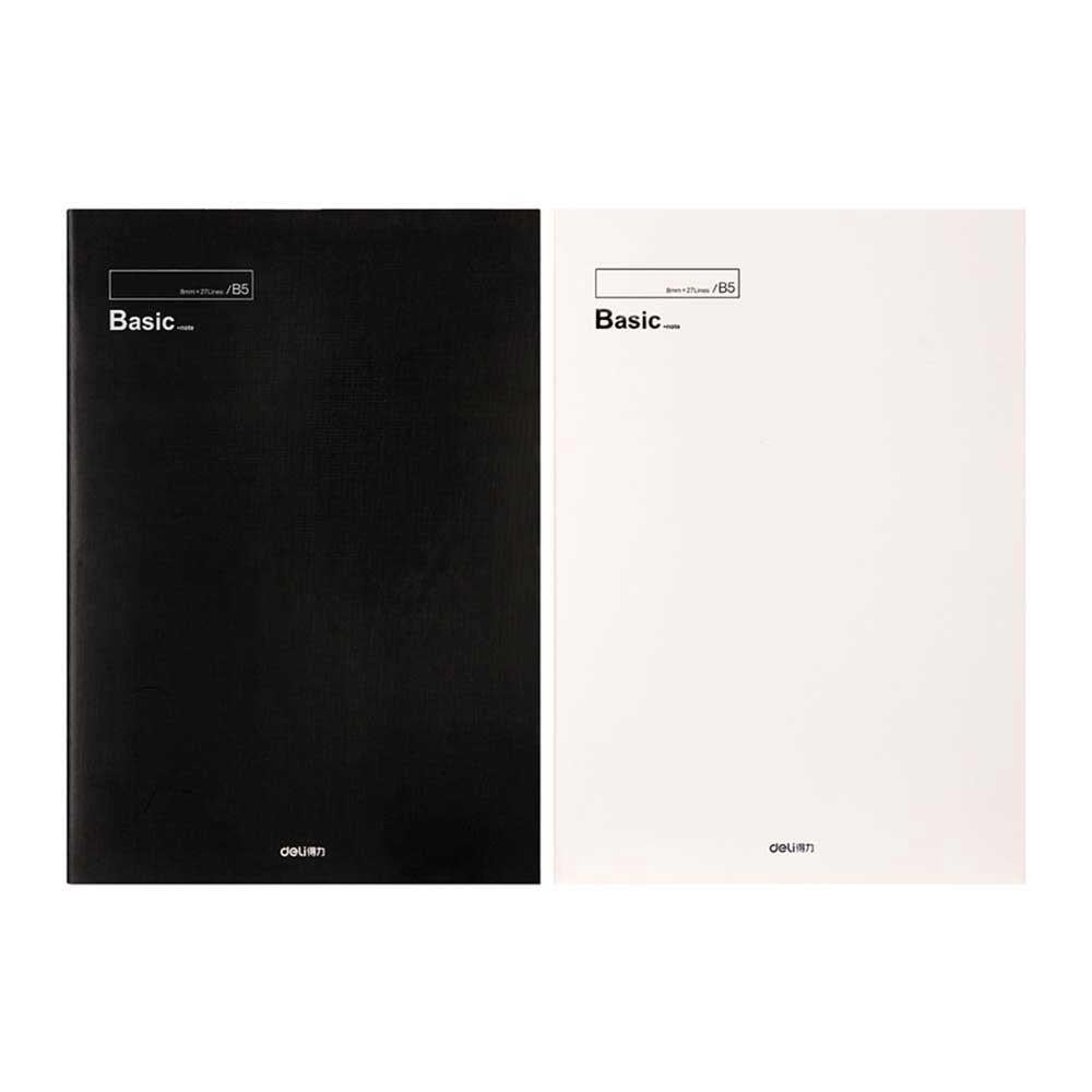 Deli Basic Serisi B5 40 Yaprak Dikişli Çizgili Defter FB540