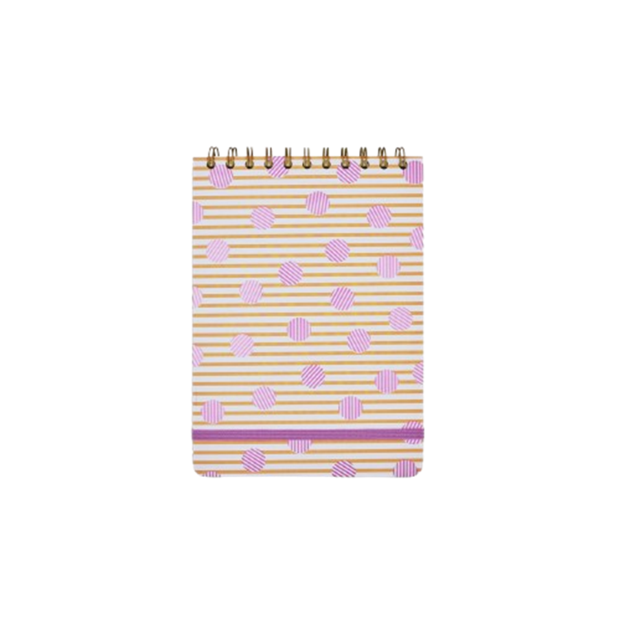 Episode Dotty Polka Stripe A5 Spiralli Defter