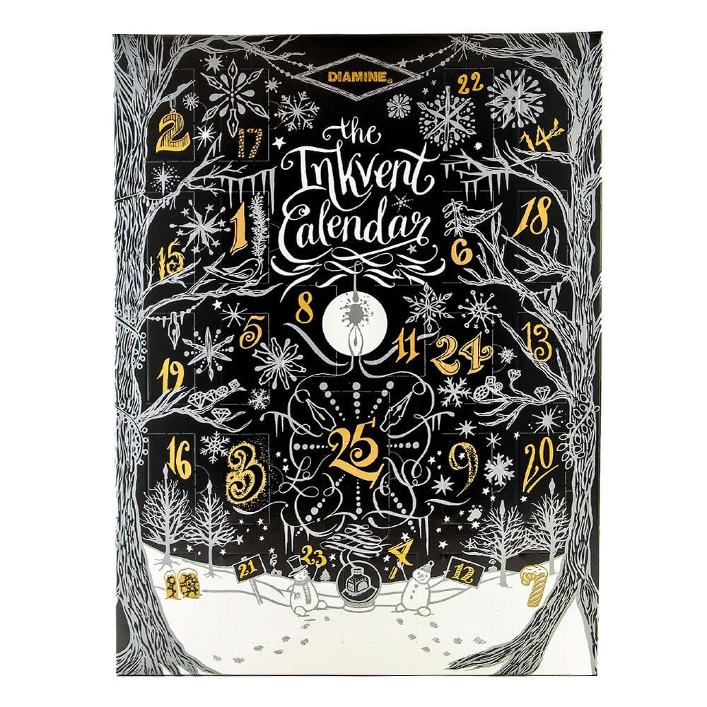 Diamine Inkvent Calendar 2024 Black Edition Mürekkep Seti