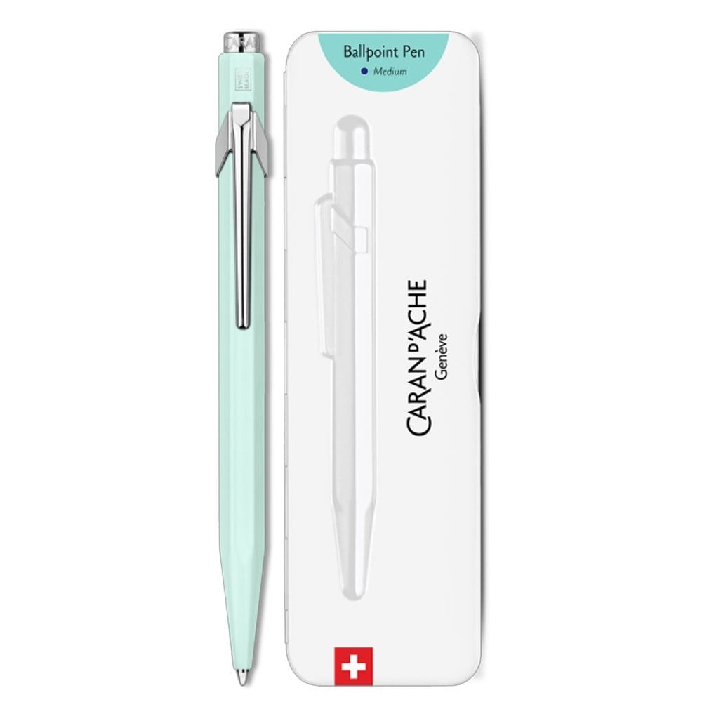 Caran d'Ache 849 Special Pastel Collection Tükenmez Kalem Pastel Green 849.211