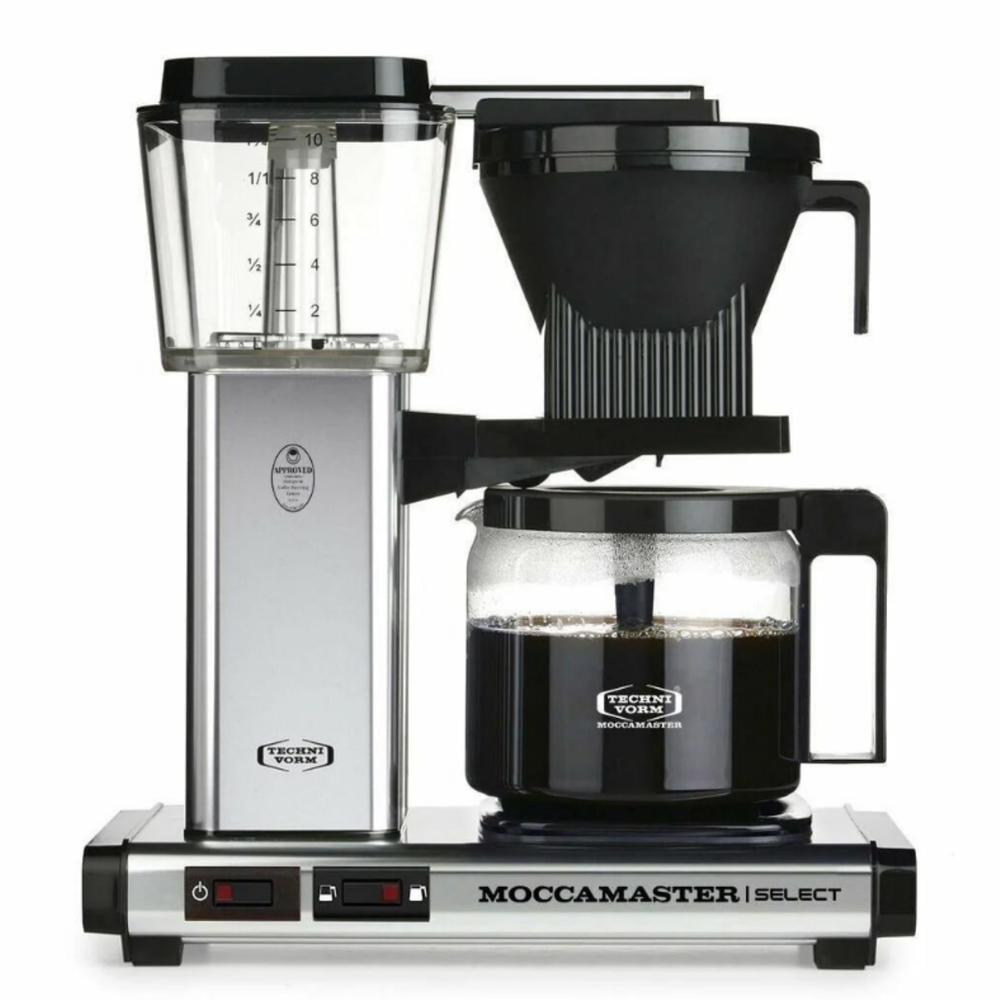 Moccamaster KBG Select Filtre Kahve Makinesi Parlak Gümüş