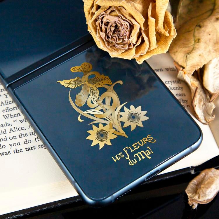 Wearingeul Book Cover Metal Sticker - The Flowers of Evil 