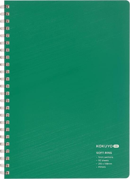 Kokuyo Me Soft Ring A5 Kareli Defter Piman