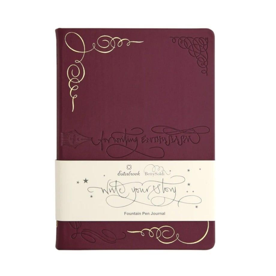 Esterbrook ''Write Your Story'' Defter Burgundy