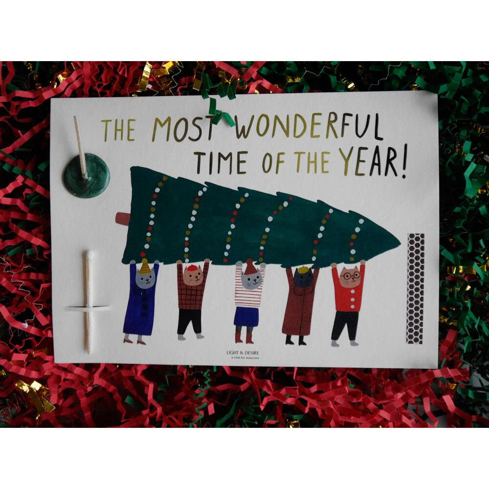Light & Desire “Most Wonderful Time”  Yeni Yıl Dilek Kartı