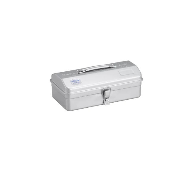 Toyo Steel Y-280 Tool Storage Box Silver Metal Saklama Kutusu