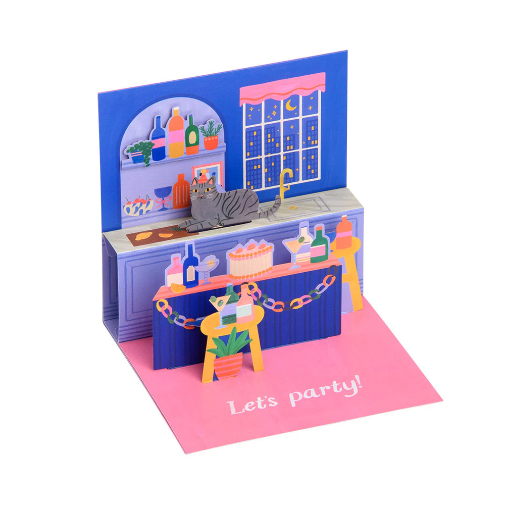 Ohh Deer Imogen Harper Tasarımı Pop-up Kartpostal Sip Sip Horay 13007