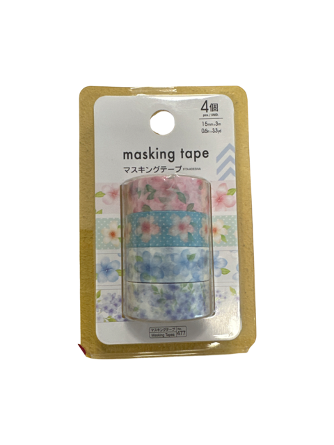 Flower Pattern Washi Tape 477