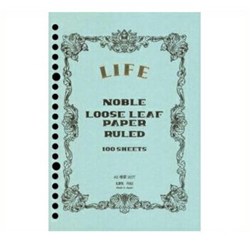 Life Loose Leaf A5 Çizgisiz Kağıt Mavi