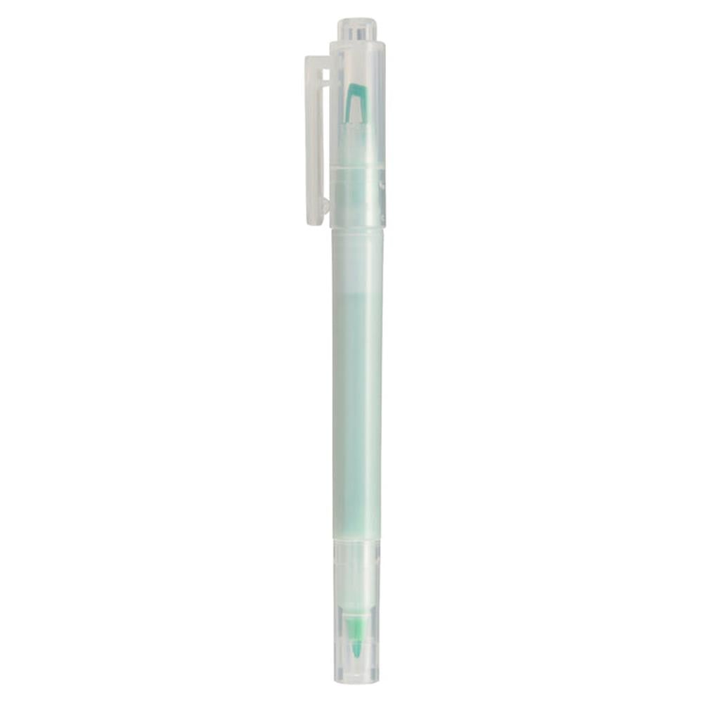 Muji Çift Taraflı Neon Yeşil Highlighter