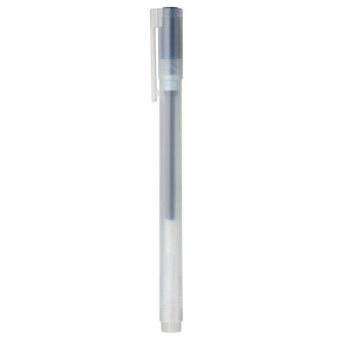 Muji Kapaklı Jel Kalem 0.38 mm Mavi Siyah 